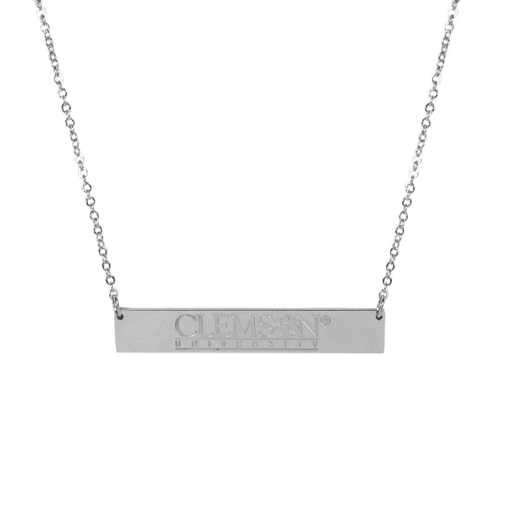 Clemson Tigers Bar Necklace - Siskiyou Buckle