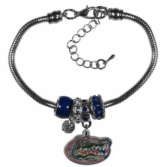 Florida Gators Euro Bead Bracelet - Siskiyou Buckle - Flyclothing LLC