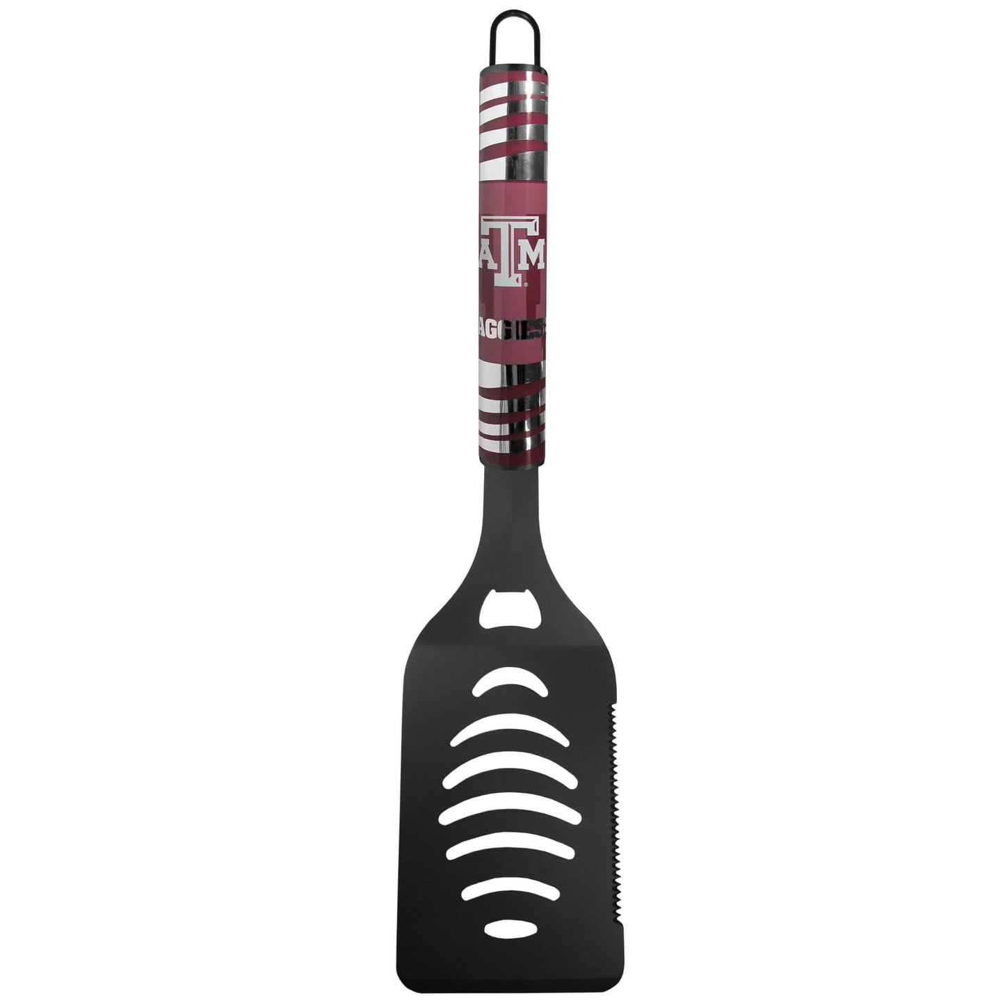Texas A & M Aggies Black Spatula w/Team Colors - Siskiyou Buckle - Flyclothing LLC