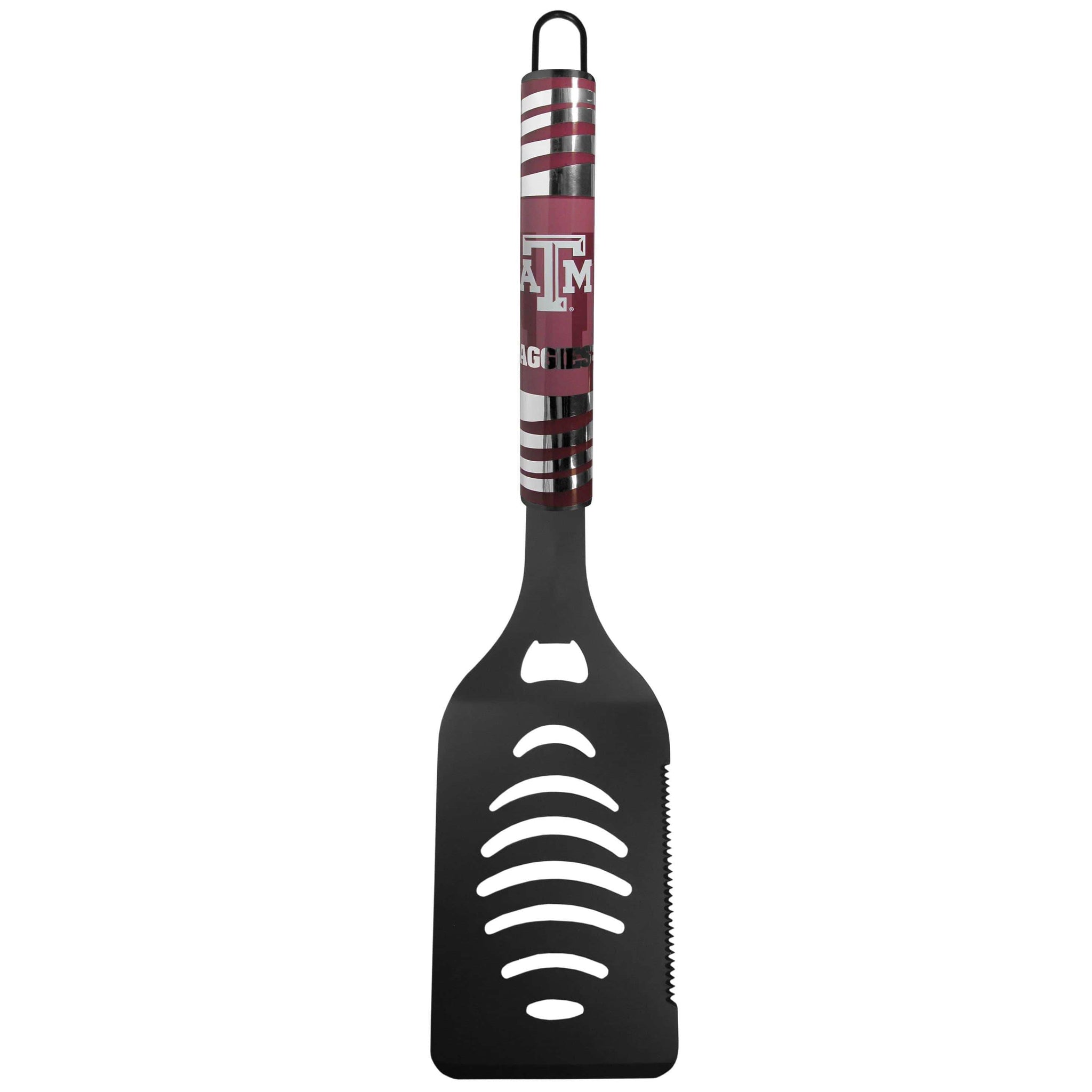 Texas A & M Aggies Black Spatula w/Team Colors - Siskiyou Buckle - Flyclothing LLC