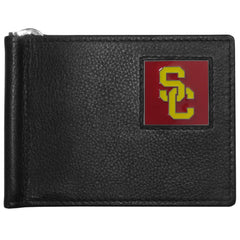 USC Trojans Leather Bill Clip Wallet - Flyclothing LLC