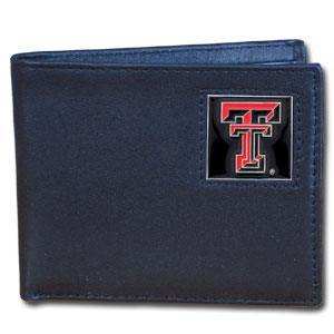 Texas Tech Raiders Leather Bi-fold Wallet - Siskiyou Buckle - Flyclothing LLC