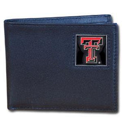 Texas Tech Raiders Leather Bi-fold Wallet - Flyclothing LLC