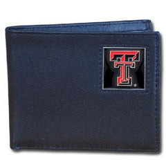 Texas Tech Raiders Leather Bi-fold Wallet - Flyclothing LLC