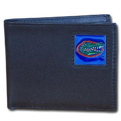 Florida Gators Leather Bi-fold Wallet - Flyclothing LLC