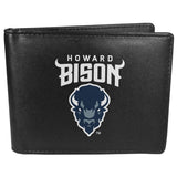 Howard University Bison Bi-fold Wallet Large Logo - Siskiyou Buckle