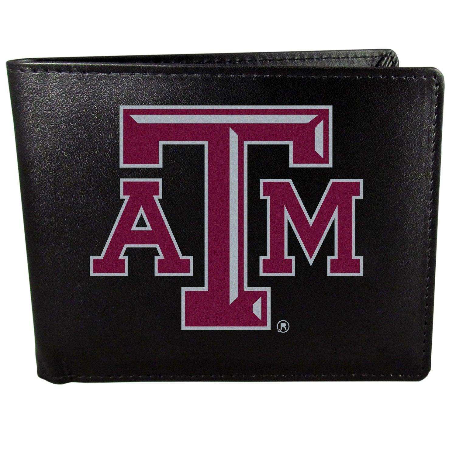 Texas A & M Aggies Bi-fold Wallet Large Logo - Siskiyou Buckle - Flyclothing LLC