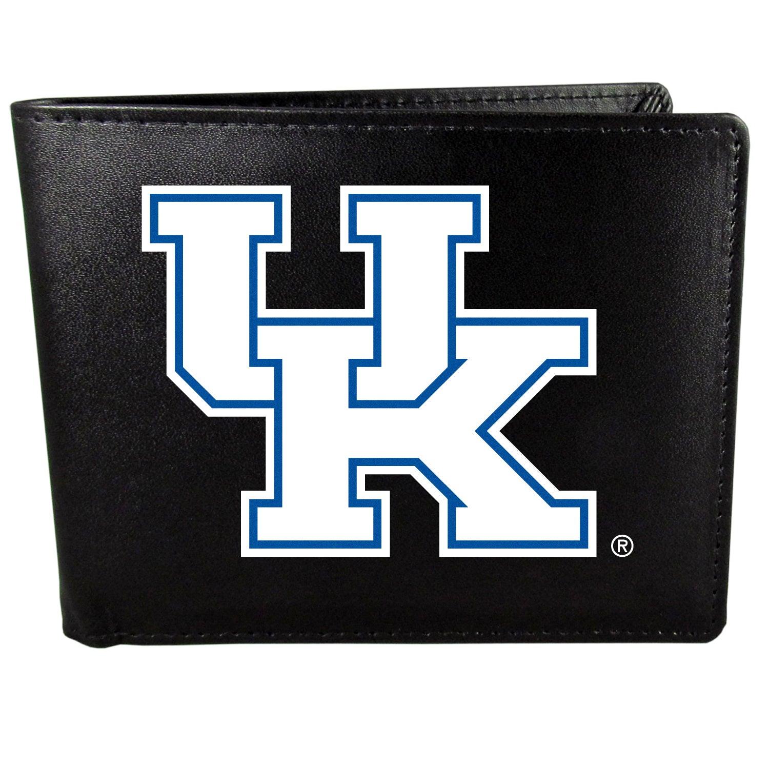 Kentucky Wildcats Bi-fold Wallet Large Logo - Flyclothing LLC