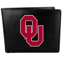 Oklahoma Sooners Bi-fold Wallet Large Logo - Flyclothing LLC