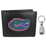 Florida Gators Bi-fold Wallet & Steel Key Chain - Siskiyou Buckle