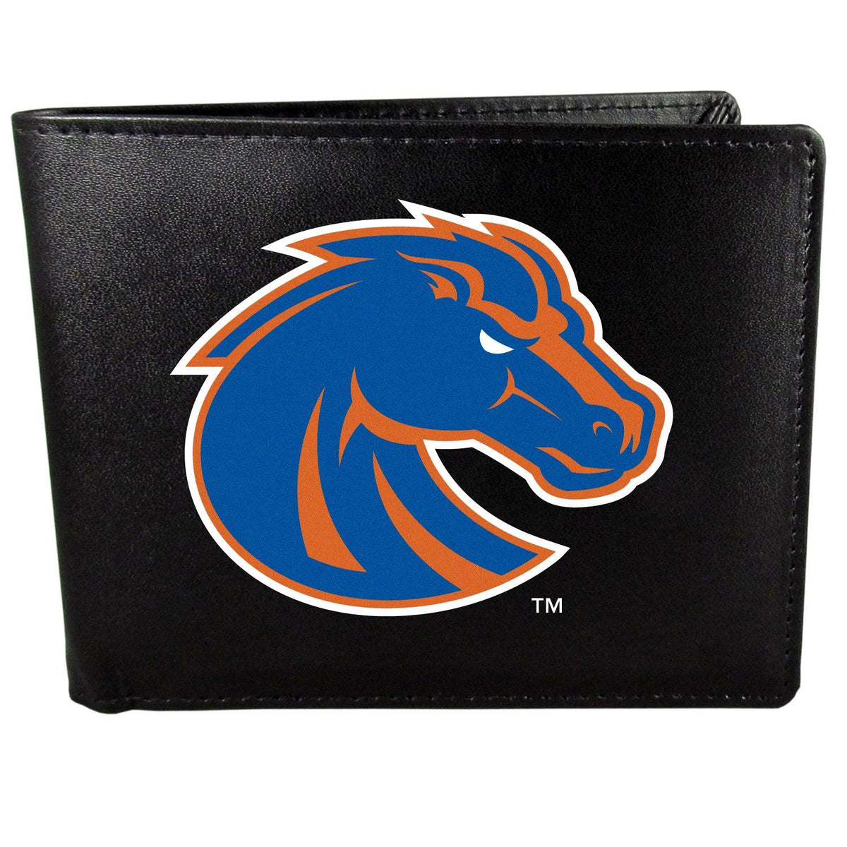 Boise St. Broncos Bi-fold Wallet Large Logo - Flyclothing LLC