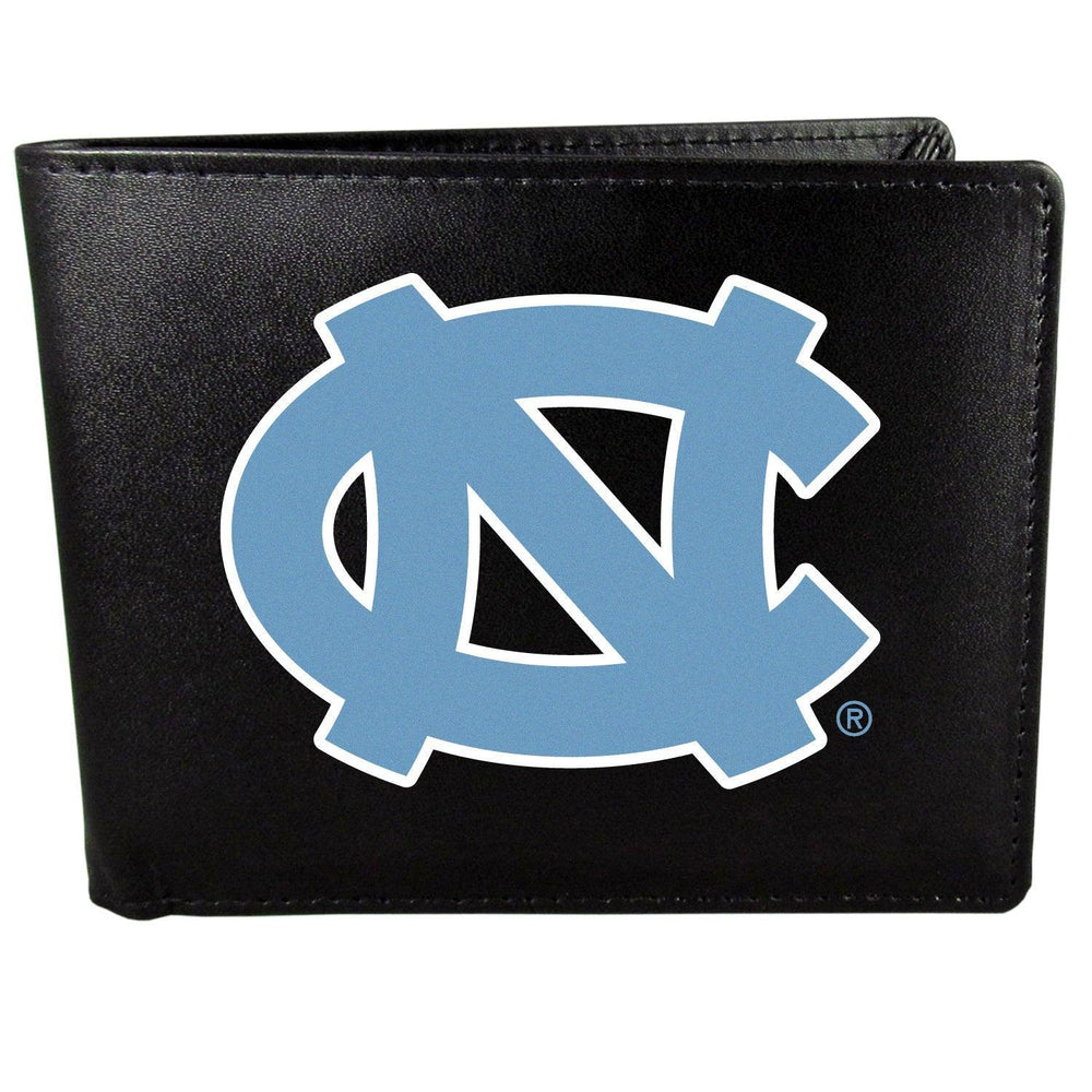 N. Carolina Tar Heels Bi-fold Wallet Large Logo - Siskiyou Buckle