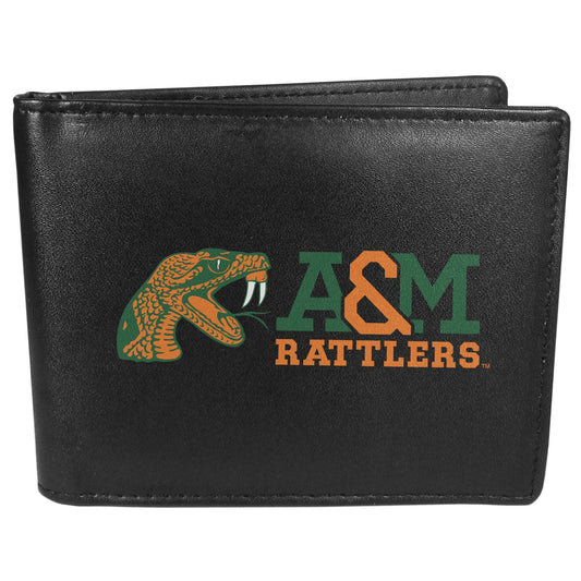 Florida A&M Rattlers Bi-fold Wallet Large Logo - Flyclothing LLC