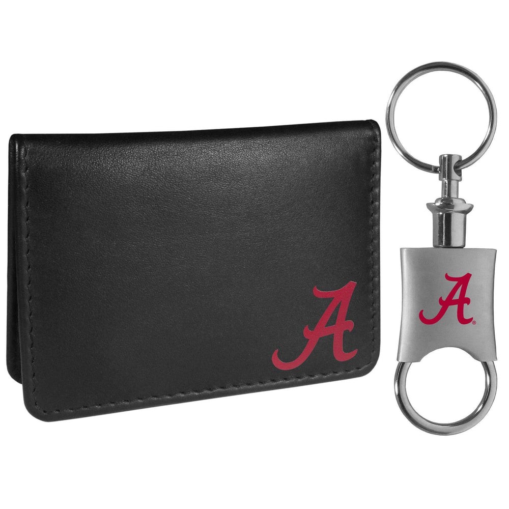 Alabama Crimson Tide Weekend Bi-fold Wallet & Valet Key Chain - Siskiyou Buckle