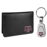 Texas A & M Aggies Weekend Bi-fold Wallet & Steel Key Chain - Siskiyou Buckle