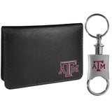 Texas A & M Aggies Weekend Bi-fold Wallet & Valet Key Chain - Siskiyou Buckle