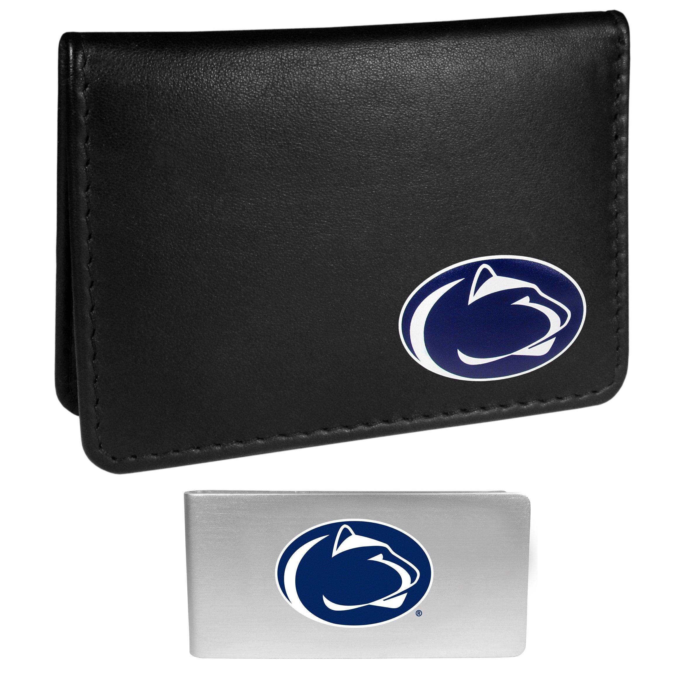 Penn St. Nittany Lions Weekend Bi-fold Wallet & Money Clip - Siskiyou Buckle
