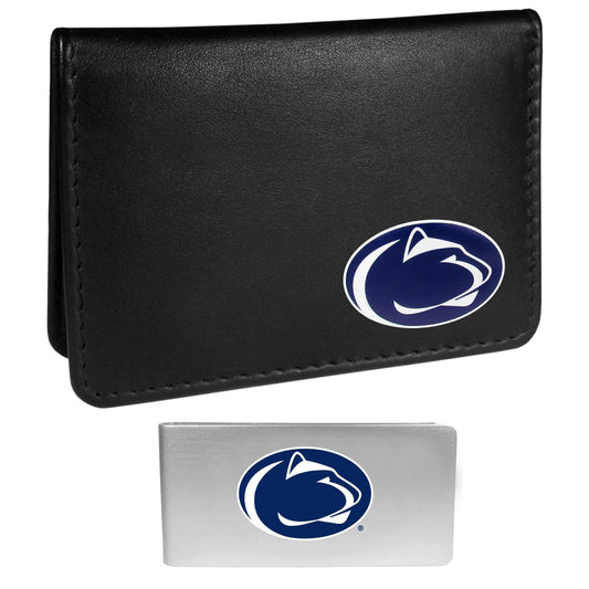 Penn St. Nittany Lions Weekend Bi-fold Wallet & Money Clip - Siskiyou Buckle