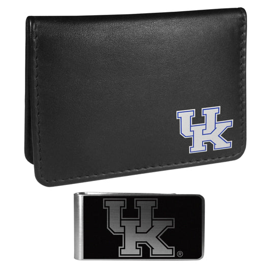 Kentucky Wildcats Weekend Bi-fold Wallet & Black Money Clip - Siskiyou Buckle