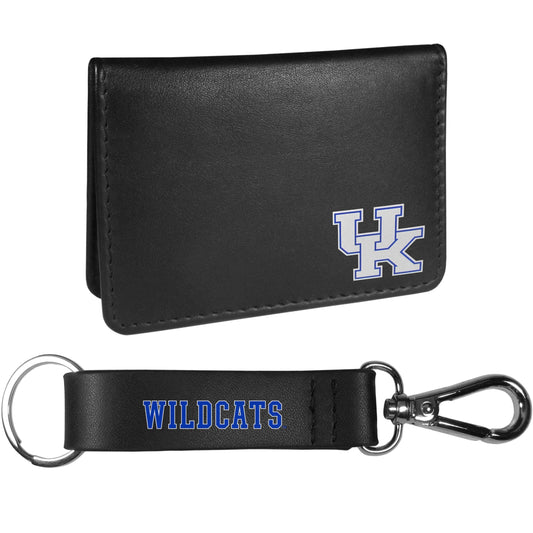 Kentucky Wildcats Weekend Bi-fold Wallet & Strap Key Chain - Siskiyou Buckle