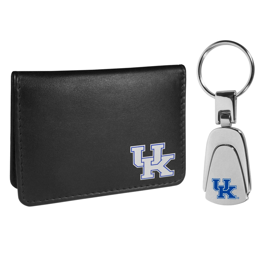 Kentucky Wildcats Weekend Bi-fold Wallet & Steel Key Chain - Siskiyou Buckle