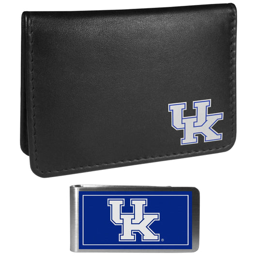 Kentucky Wildcats Weekend Bi-fold Wallet & Color Money Clip - Siskiyou Buckle