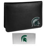 Michigan St. Spartans Weekend Bi-fold Wallet & Money Clip - Siskiyou Buckle