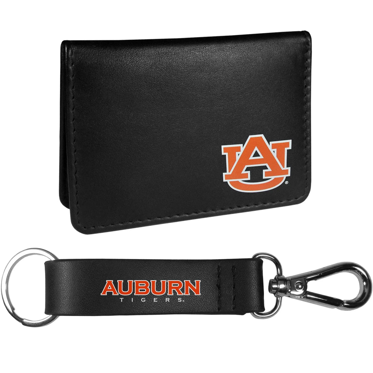 Auburn Tigers Weekend Bi-fold Wallet & Strap Key Chain - Siskiyou Buckle - Flyclothing LLC