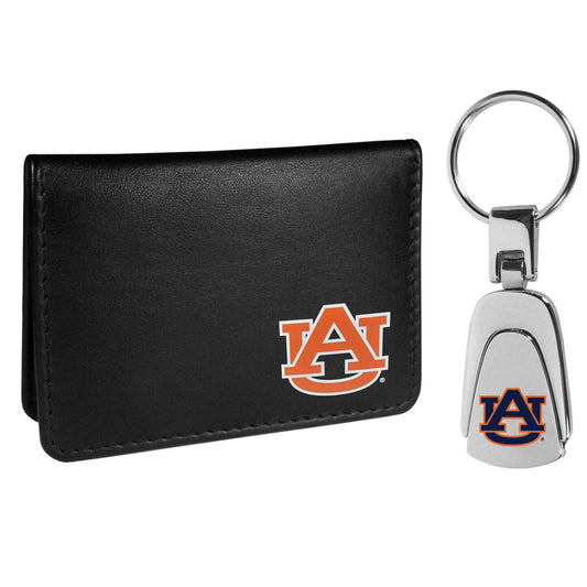 Auburn Tigers Weekend Bi-fold Wallet & Steel Key Chain - Siskiyou Buckle - Flyclothing LLC