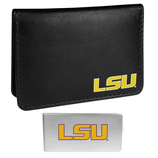 LSU Tigers Weekend Bi-fold Wallet & Money Clip - Siskiyou Buckle