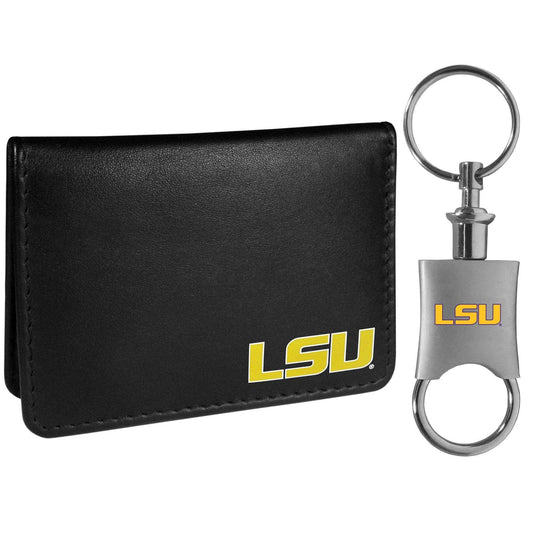 LSU Tigers Weekend Bi-fold Wallet & Valet Key Chain - Siskiyou Buckle - Flyclothing LLC