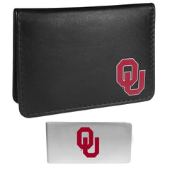 Oklahoma Sooners Weekend Bi-fold Wallet & Money Clip - Siskiyou Buckle