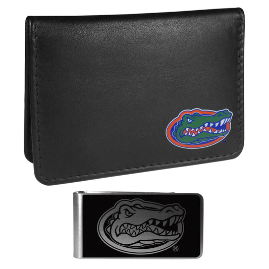Florida Gators Weekend Bi-fold Wallet & Black Money Clip - Siskiyou Buckle