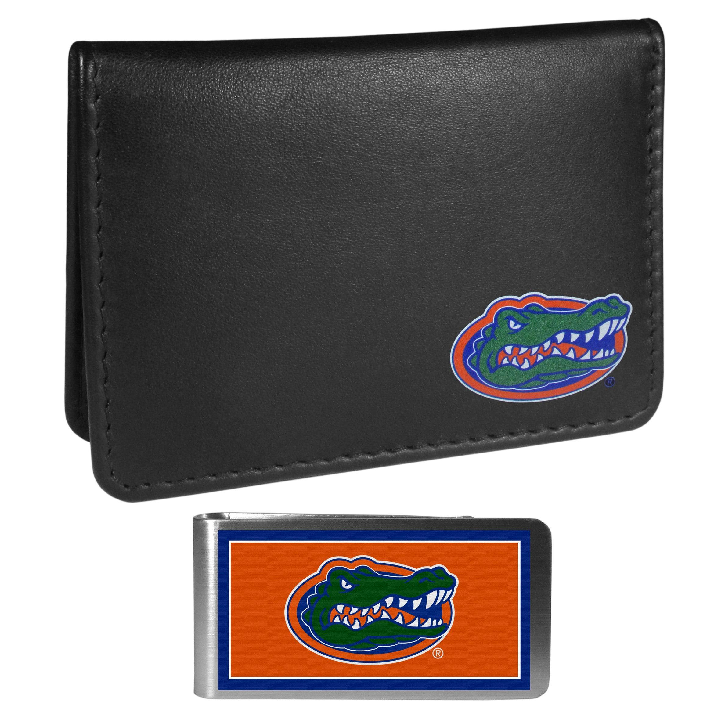 Florida Gators Weekend Bi-fold Wallet & Color Money Clip - Siskiyou Buckle