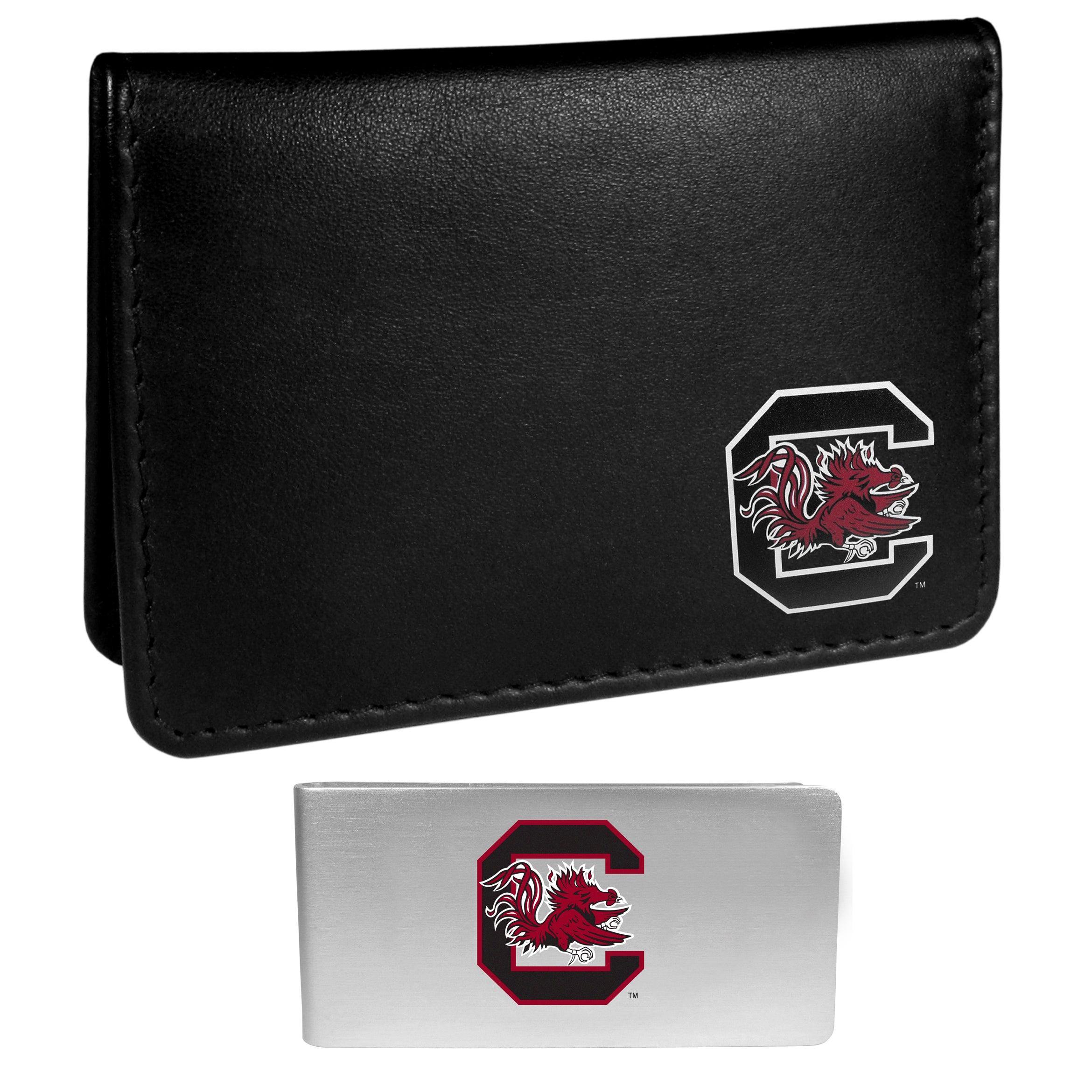 S. Carolina Gamecocks Weekend Bi-fold Wallet & Money Clip - Siskiyou Buckle