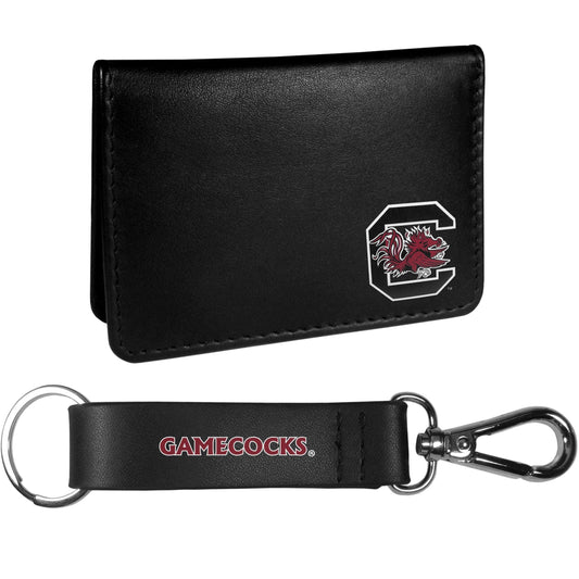 S. Carolina Gamecocks Weekend Bi-fold Wallet & Strap Key Chain - Siskiyou Buckle