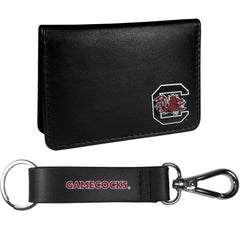 S. Carolina Gamecocks Weekend Bi-fold Wallet & Strap Key Chain - Siskiyou Buckle