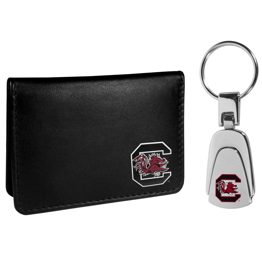 S. Carolina Gamecocks Weekend Bi-fold Wallet & Steel Key Chain - Siskiyou Buckle