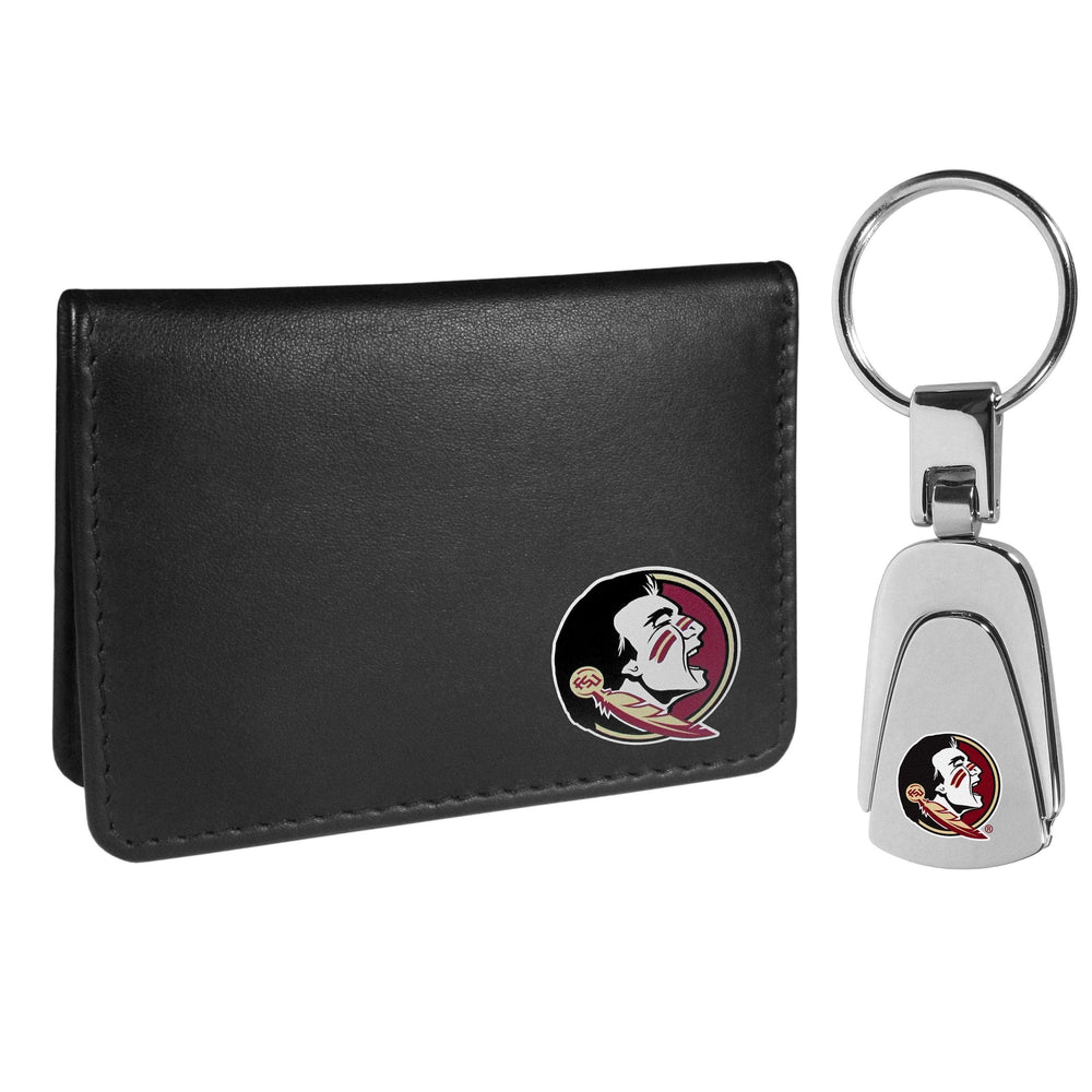 Florida St. Seminoles Weekend Bi-fold Wallet & Steel Key Chain - Siskiyou Buckle
