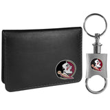 Florida St. Seminoles Weekend Bi-fold Wallet & Valet Key Chain - Siskiyou Buckle