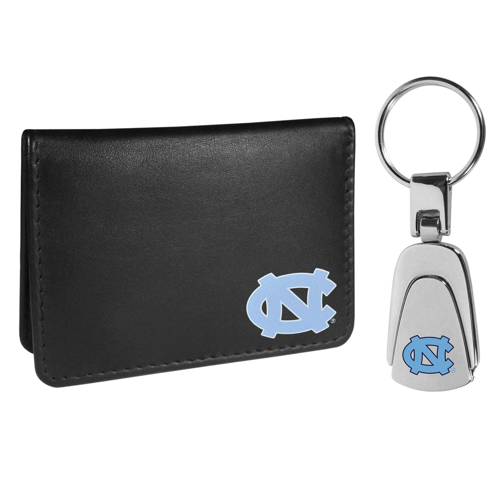 N. Carolina Tar Heels Weekend Bi-fold Wallet & Steel Key Chain - Siskiyou Buckle