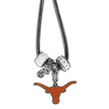 Texas Longhorns Euro Bead Necklace - Siskiyou Buckle - Flyclothing LLC