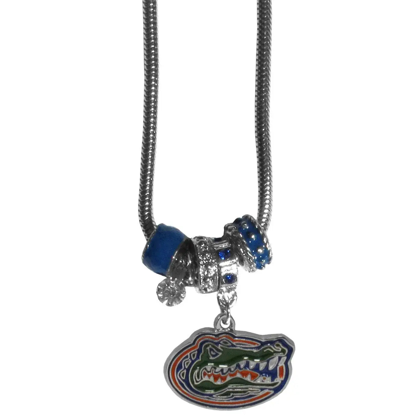 Florida Gators Euro Bead Necklace - Siskiyou Buckle - Flyclothing LLC