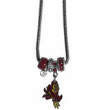 Arizona St. Sun Devils Euro Bead Necklace - Siskiyou Buckle