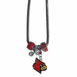 Louisville Cardinals Euro Bead Necklace - Siskiyou Buckle