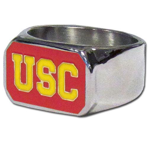 USC Trojans Steel Ring - Flyclothing LLC