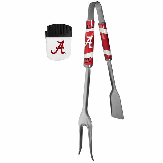 Alabama Crimson Tide 3 in 1 BBQ Tool and Chip Clip - Siskiyou Buckle