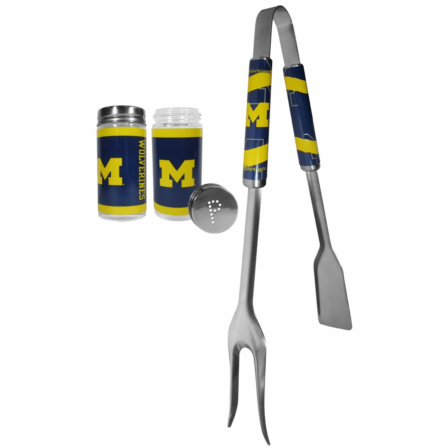 Michigan Wolverines 3 in 1 BBQ Tool and Season Shaker - Siskiyou Buckle - Flyclothing LLC