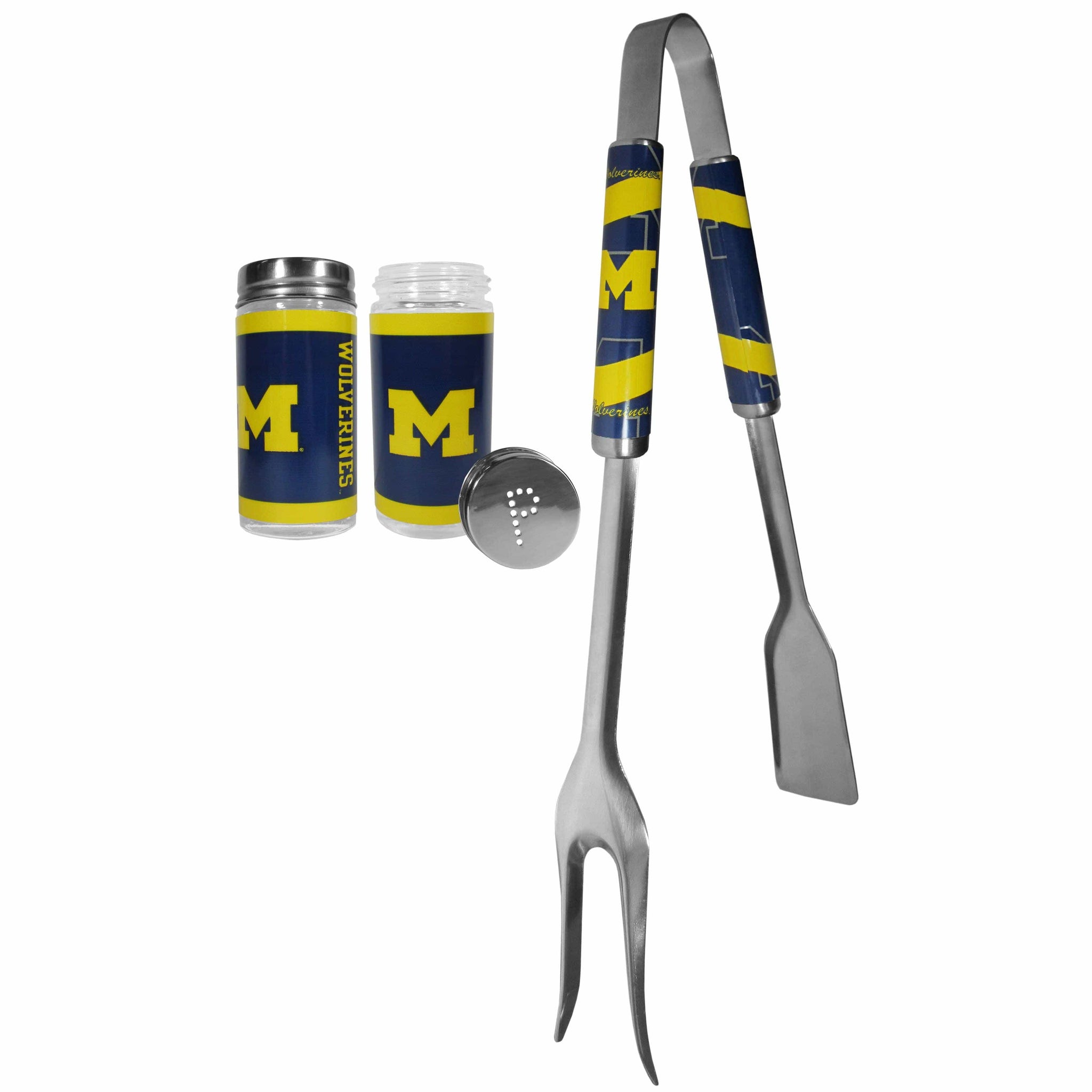 Michigan Wolverines 3 in 1 BBQ Tool and Season Shaker - Siskiyou Buckle - Flyclothing LLC