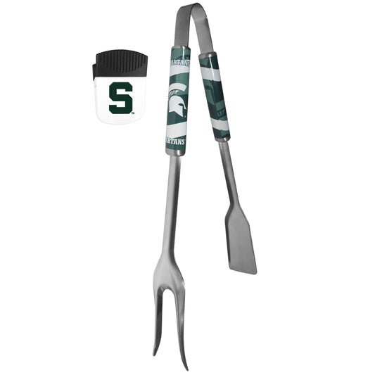 Michigan St. Spartans 3 in 1 BBQ Tool and Chip Clip - Flyclothing LLC